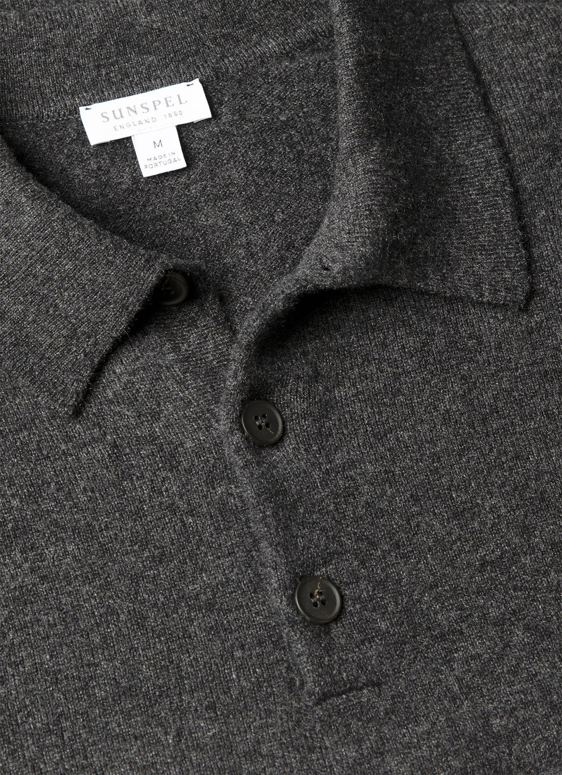 Cashmere Knitted Polo Shirt
