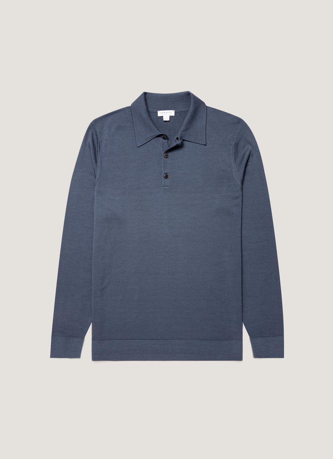 Extra‑Fine Merino Knitted Polo Shirt