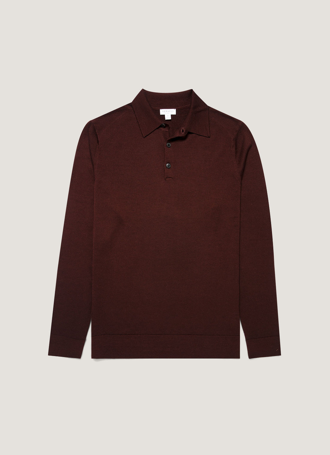 Extra‑Fine Merino Knitted Polo Shirt