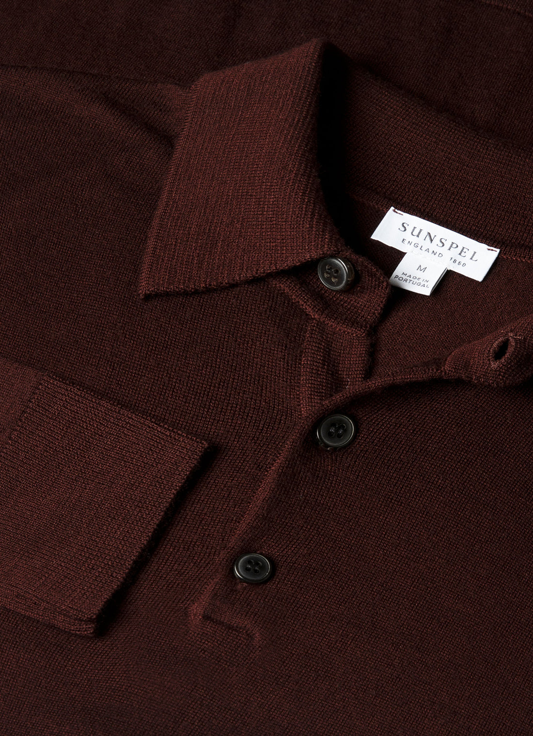 Extra‑Fine Merino Knitted Polo Shirt