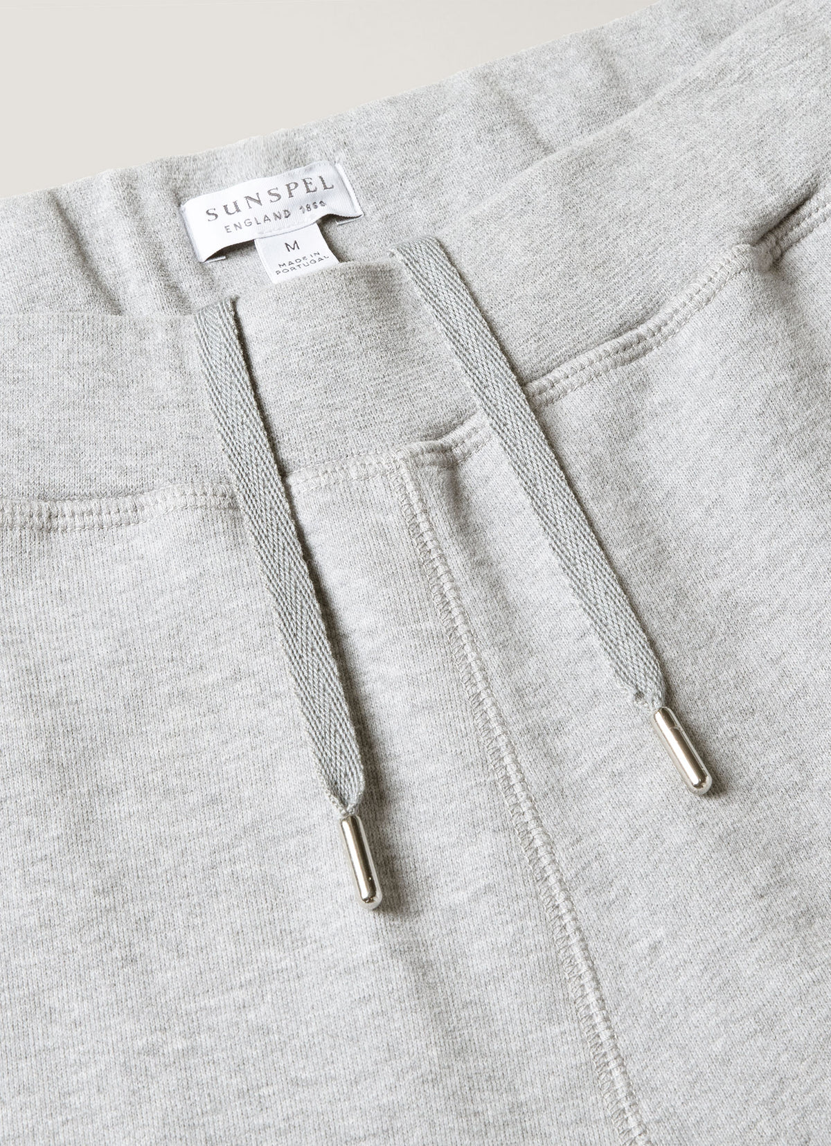 Men's Loopback Shorts in Grey Melange