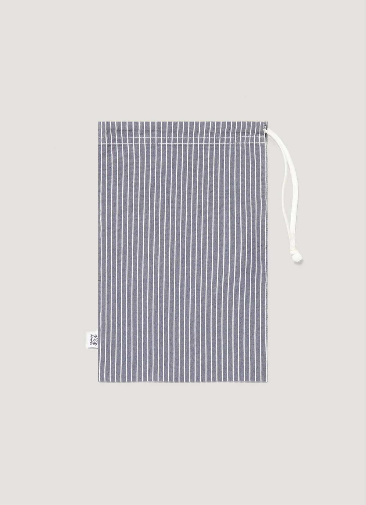 Men's Seersucker Swim Shorts in Navy/White