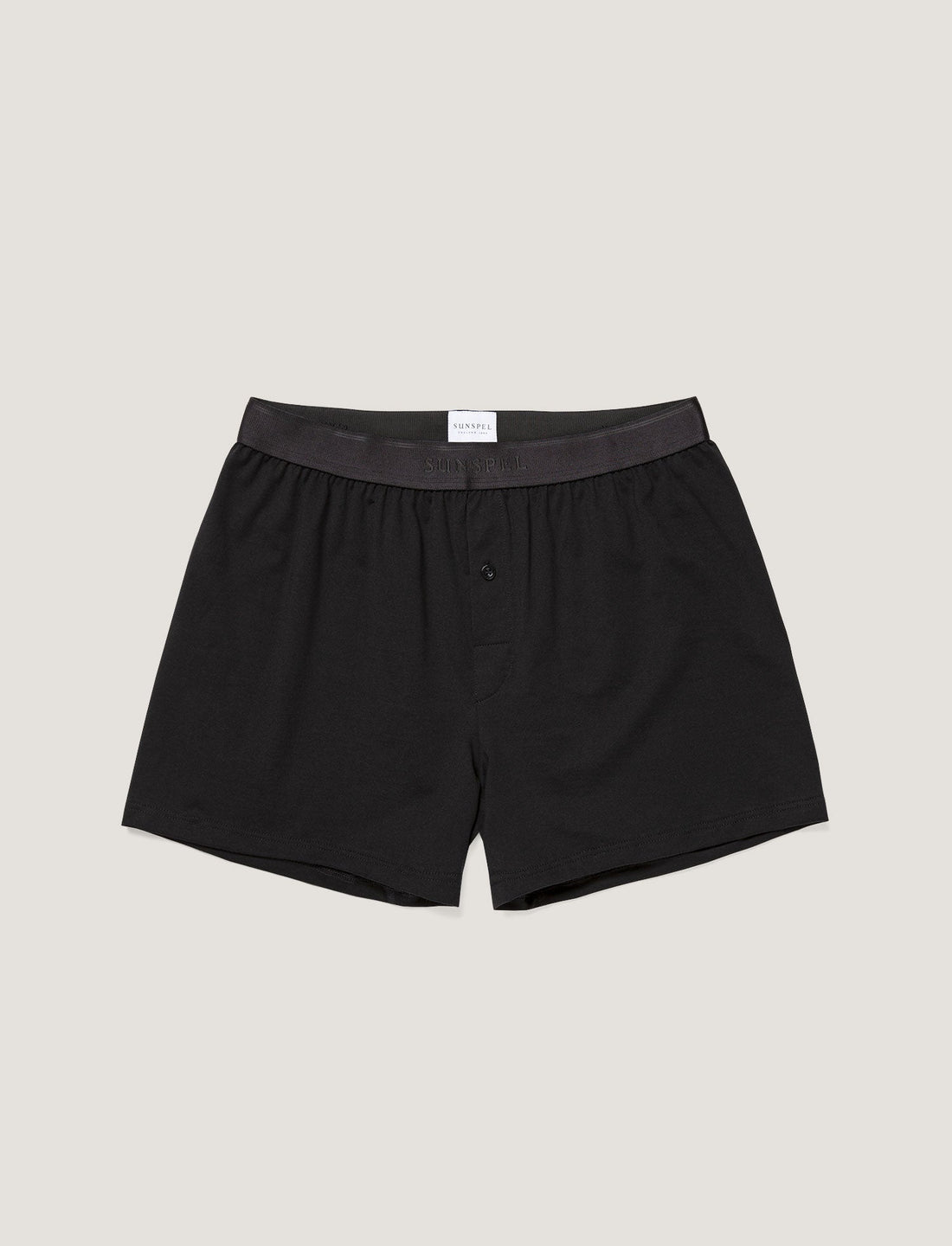 Superfine Cotton One-Button Boxer Short