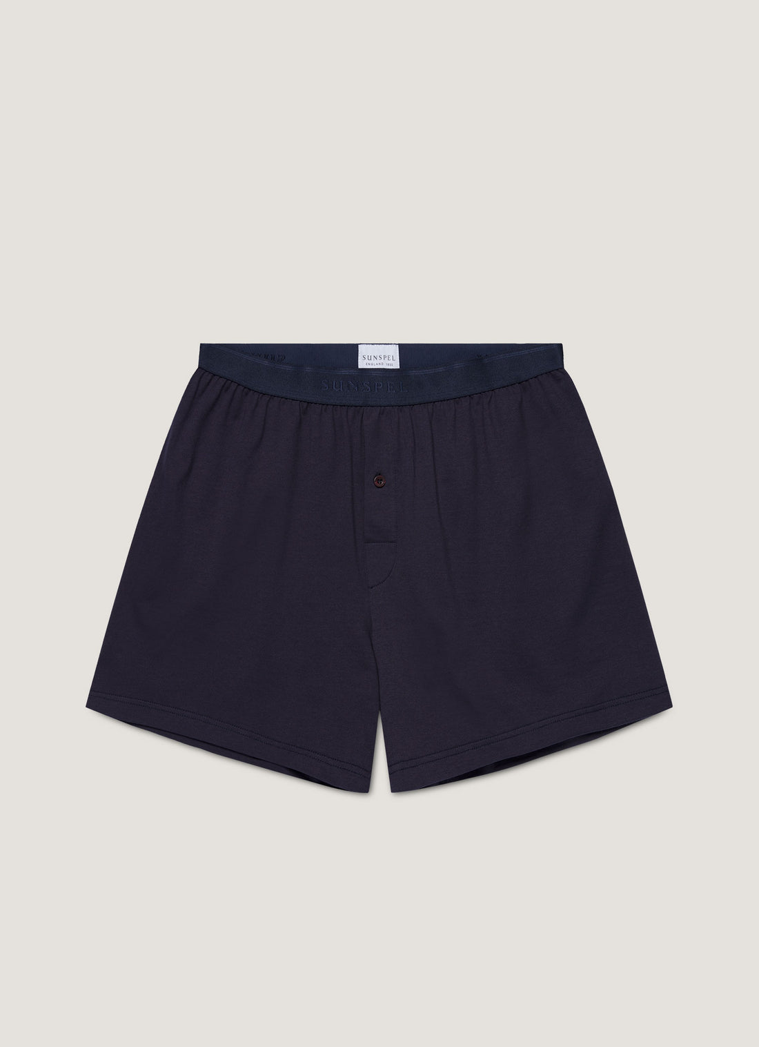Superfine Cotton One-Button Boxer Short
