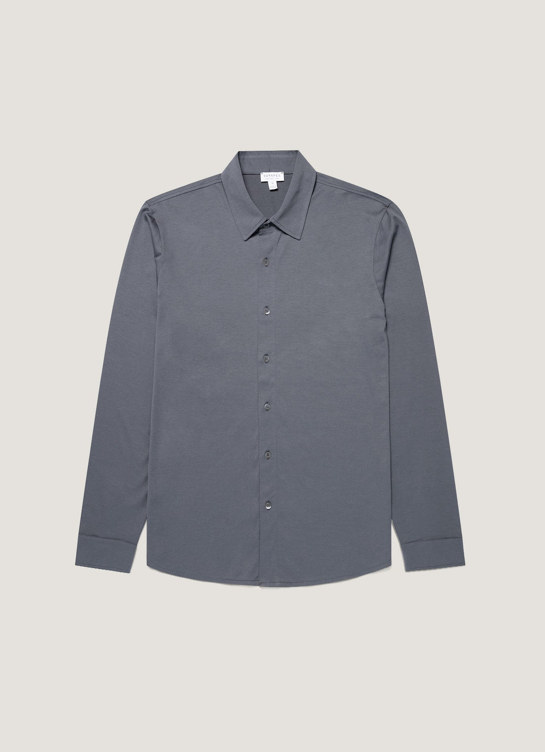 Men's Classic Jersey Shirt in Slate Blue