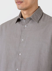Men's Oxford Shirt in Light Khaki
