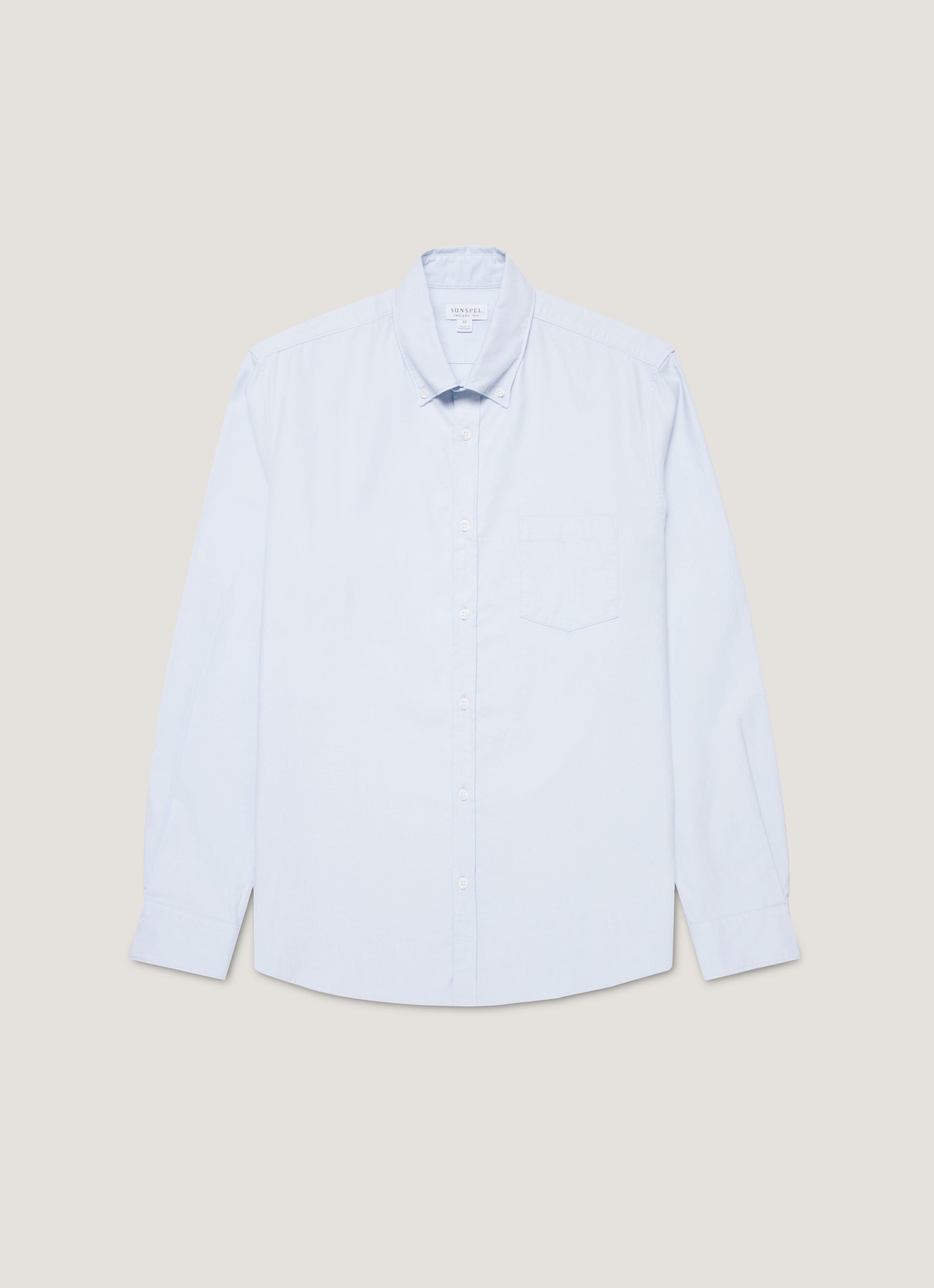 Men's Button Down Oxford Shirt in Light Blue