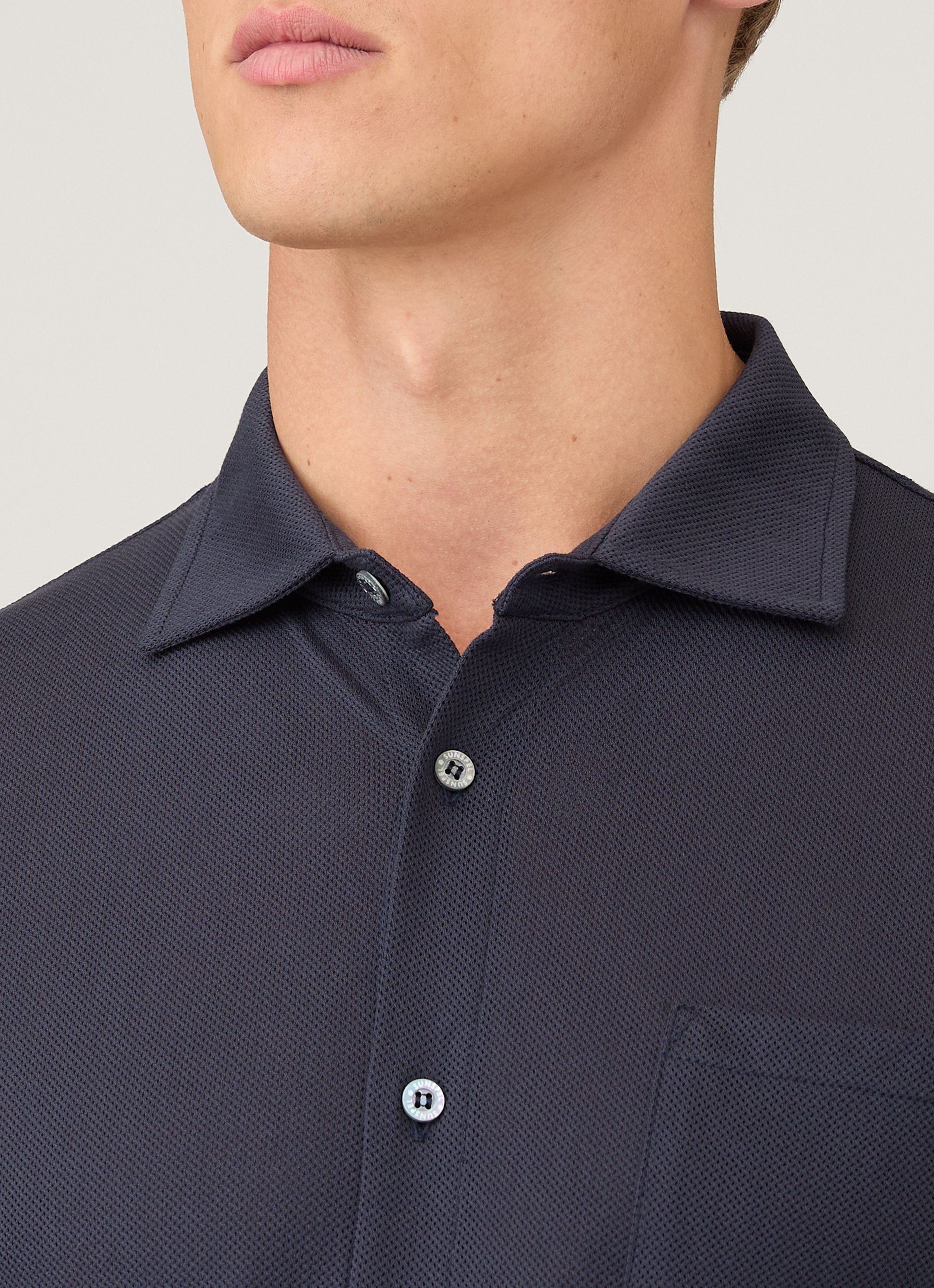 Men's Formal Riviera Shirt in Navy