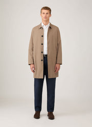 Men's Cotton Stretch Shirt in White