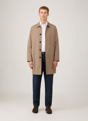 Men's Cotton Stretch Shirt in White