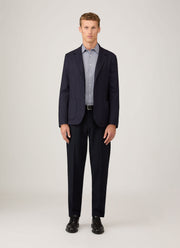 Men's Oxford Shirt in Dark Blue