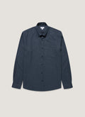 Bleu selvedge chiné