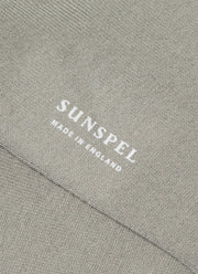 Men's Cotton Socks in Pastel Green