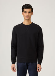Men's Loopback Sweatshirt in Black