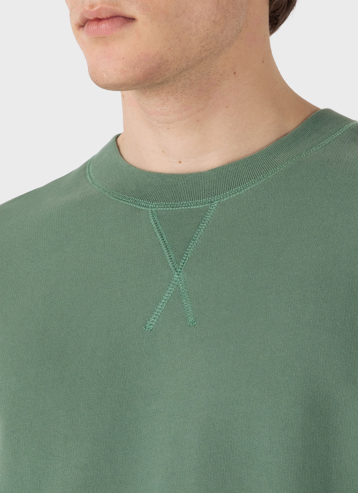 Men's Loopback Sweatshirt in Thyme