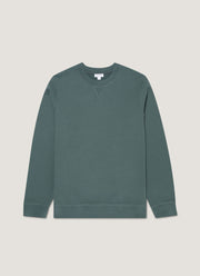 Men's Loopback Sweatshirt in Dark Petrol