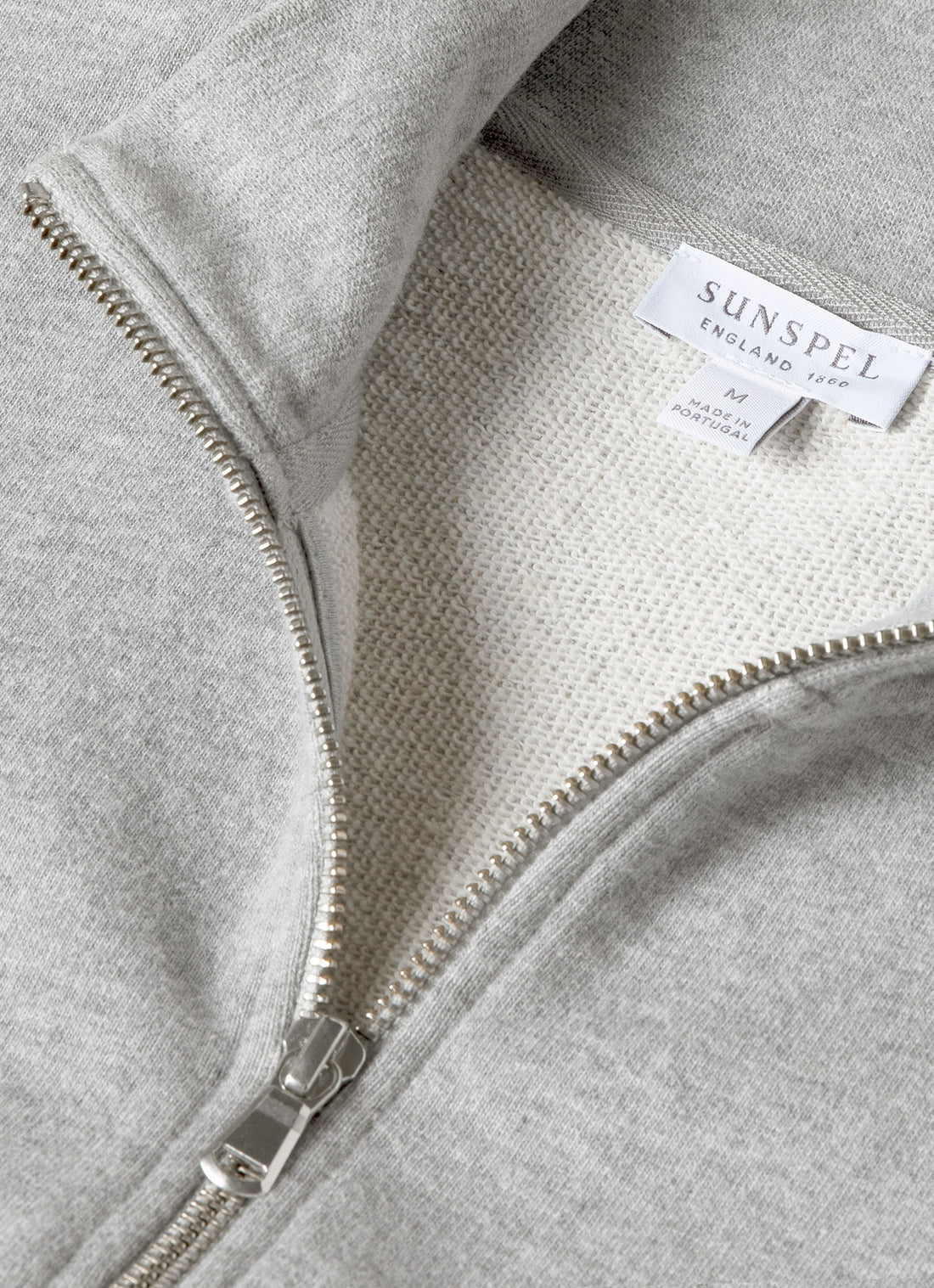 Half Zip Loopback Sweatshirt