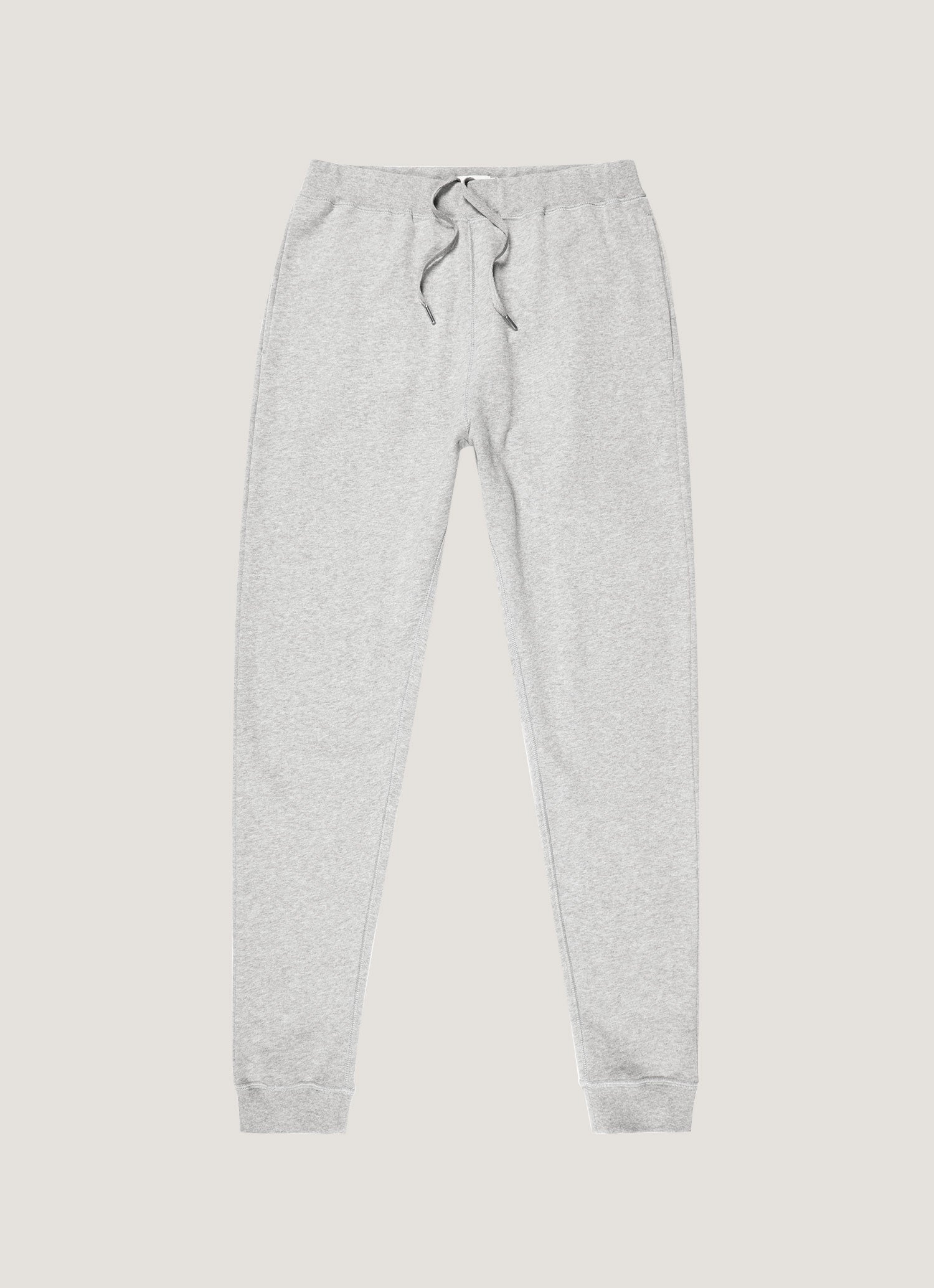Men's Loopback Tracksuit in Grey Melange
