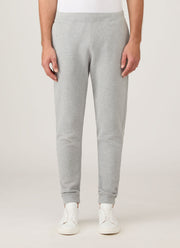 Men's Loopback Sweatpants in Grey Melange