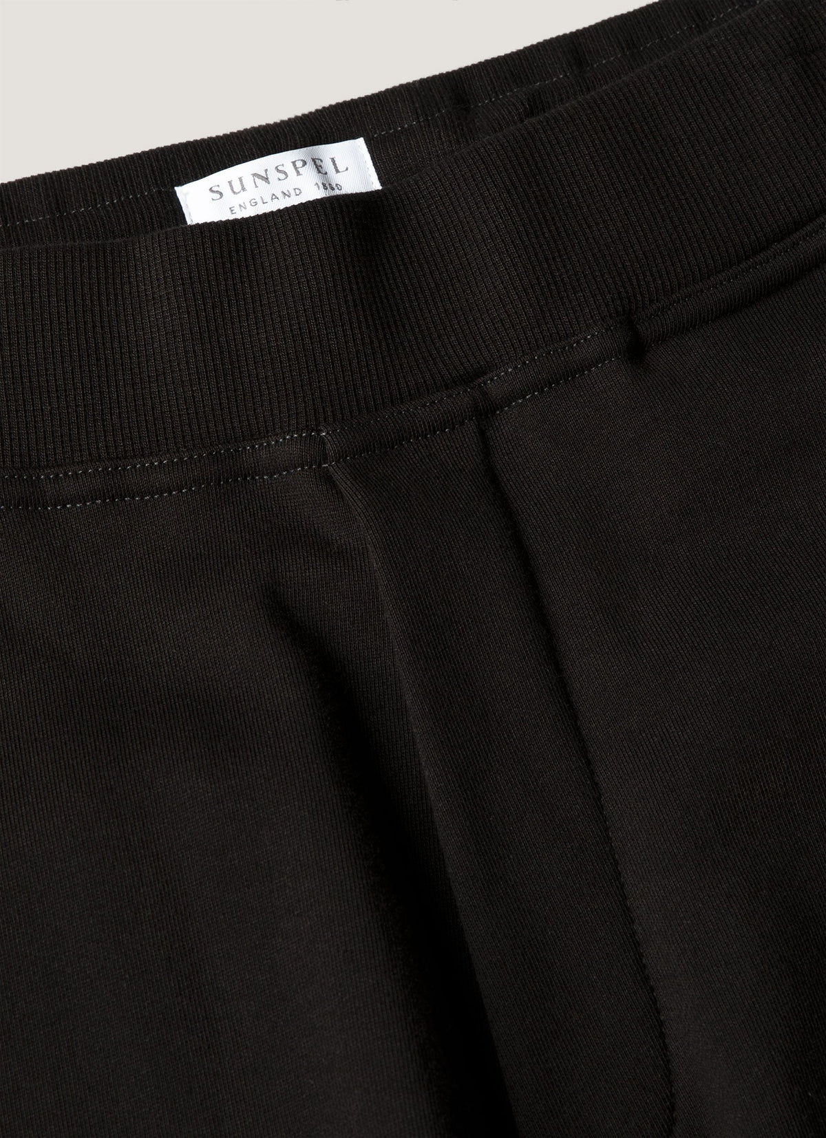 Men's Supima Loopback Sweatpants in Black