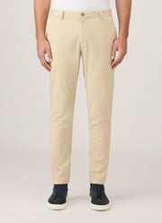 Men's Slim Fit Chino in Light Stone