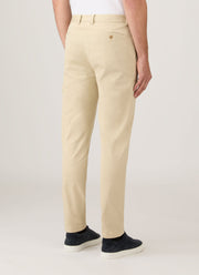Men's Slim Fit Chino in Light Stone
