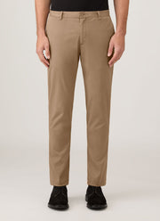 Men's Slim Fit Chino in Dark Stone