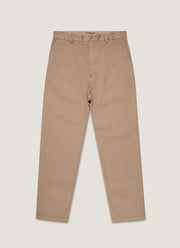 Men's Regular Fit Chino in Dark Stone