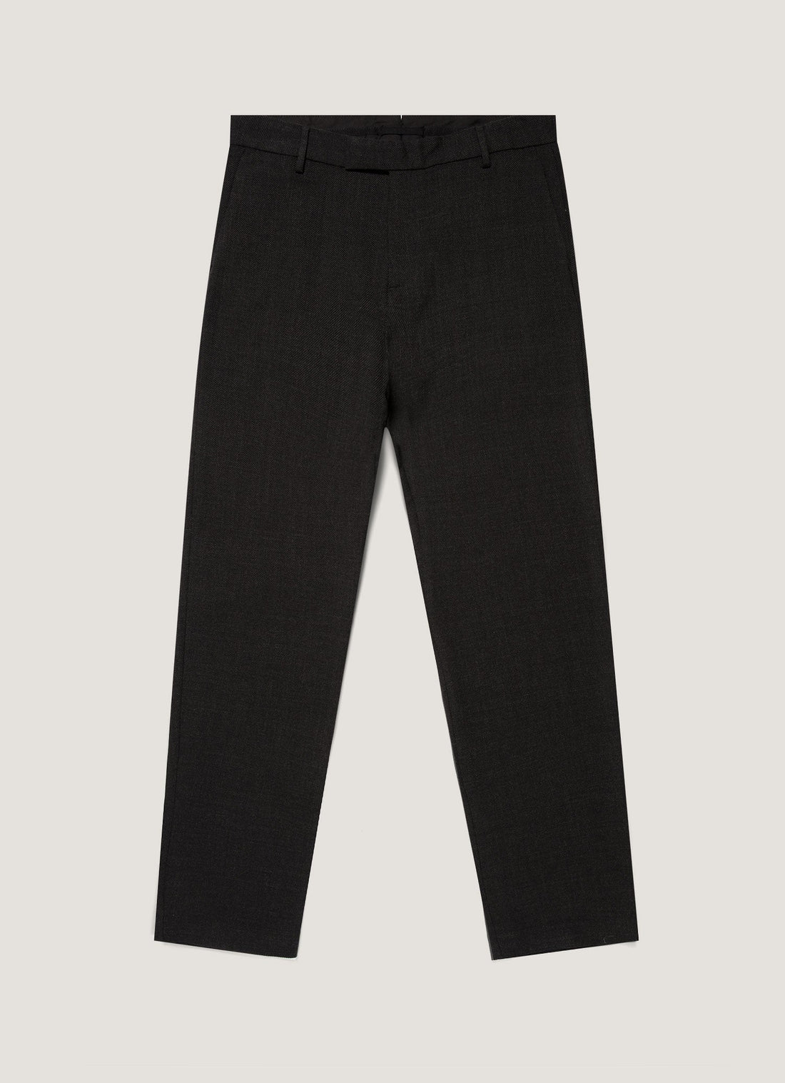 Pantalon en laine texturée