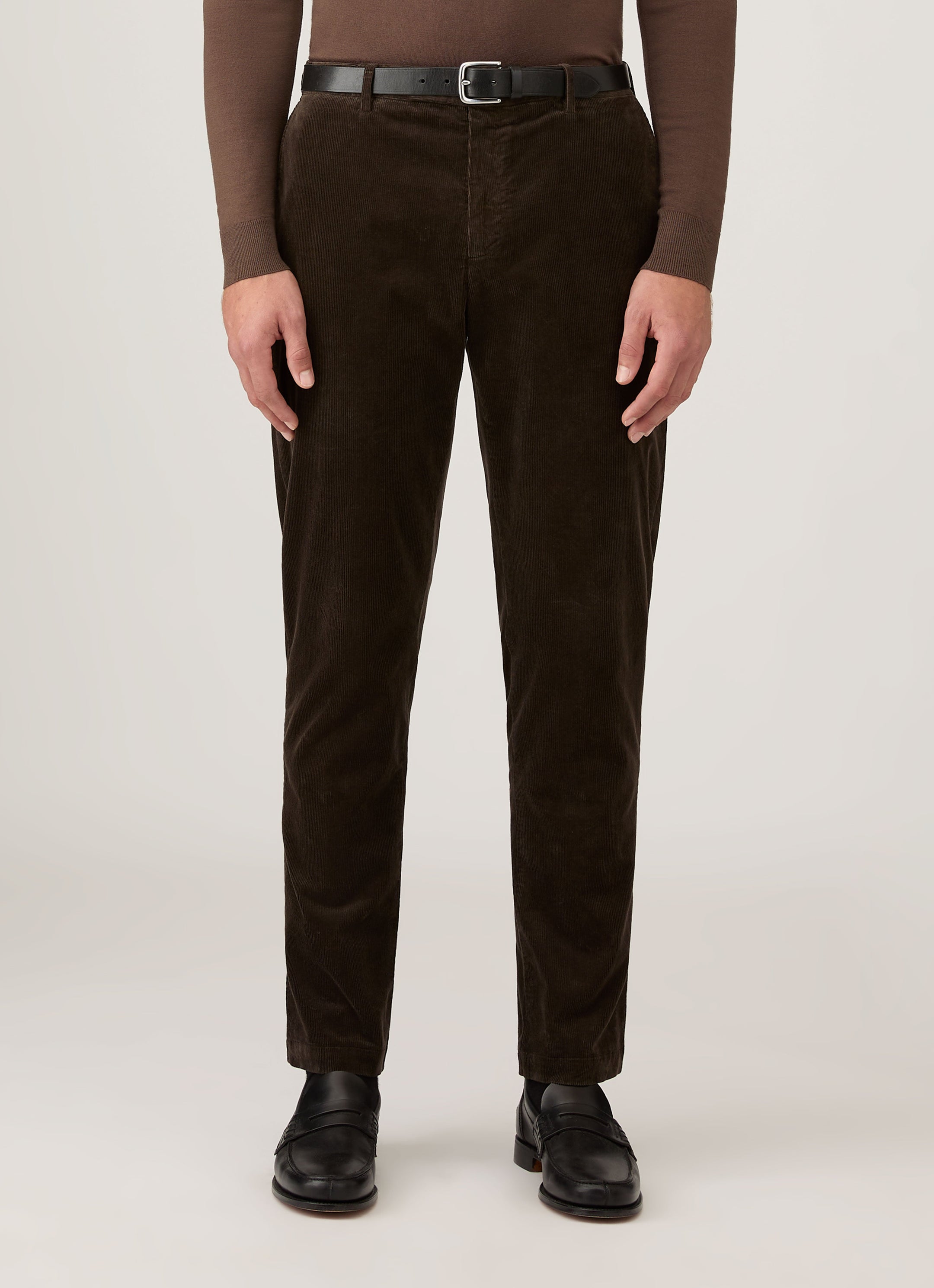 Men's Corduroy Trouser in Coffee