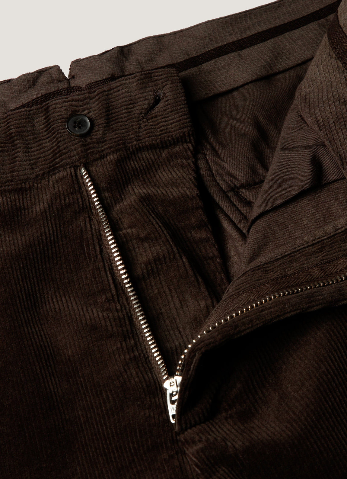 Men's Corduroy Two-Piece Suit in Coffee
