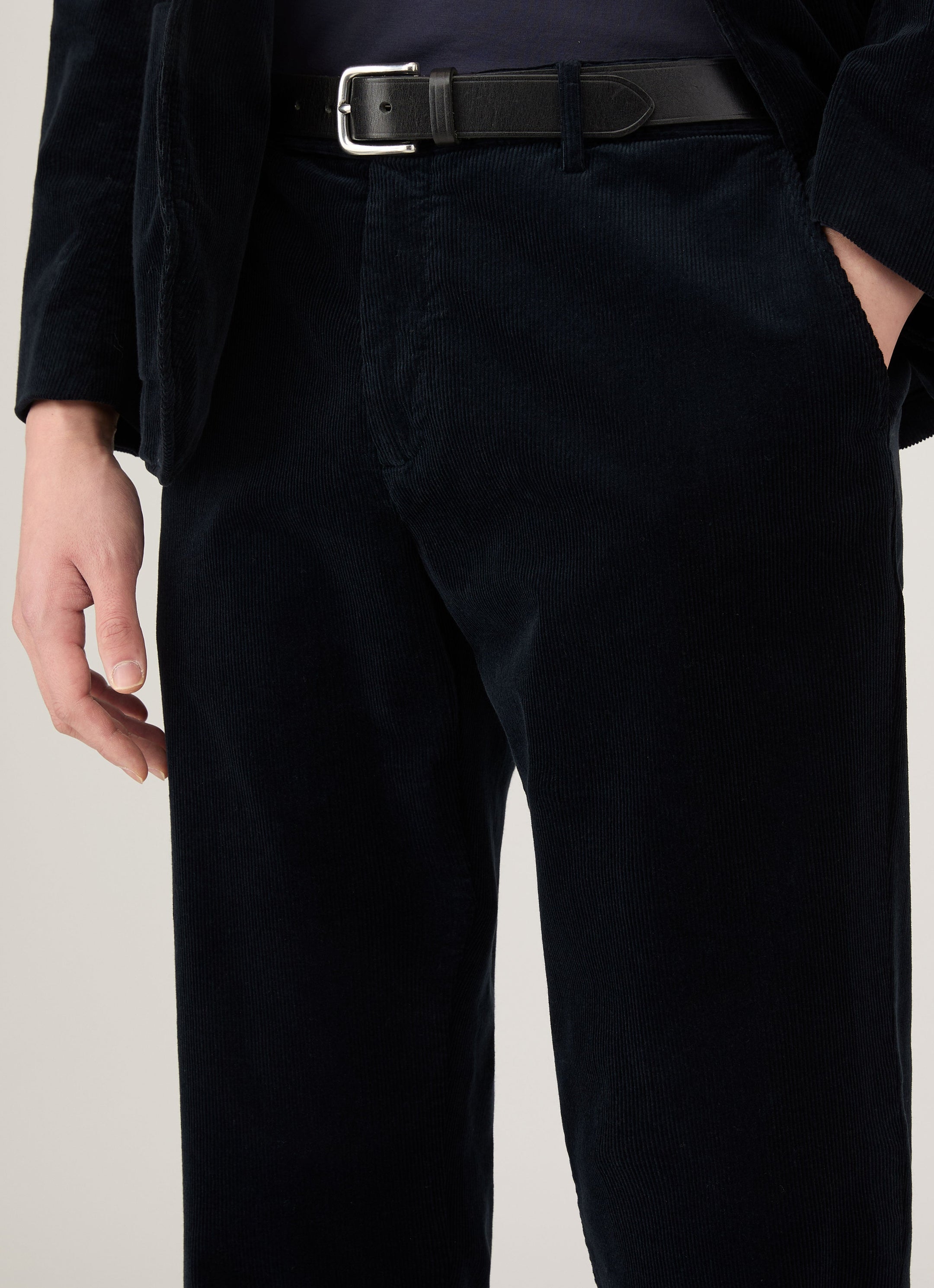 Men's Corduroy Trouser in Navy