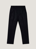 Men's Boiled Wool Trouser in Navy