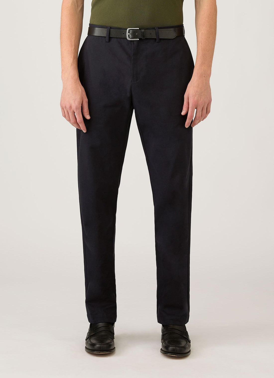 Men's Cotton Drill Trouser in Navy
