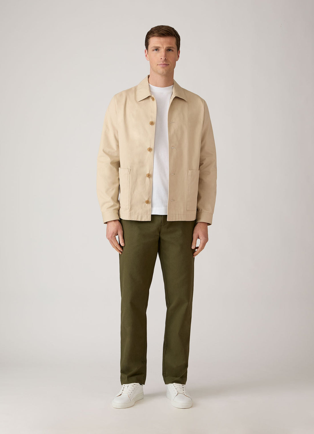 Pantalon en coton drill