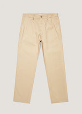 Men's Cotton Drill Trouser in Light Stone