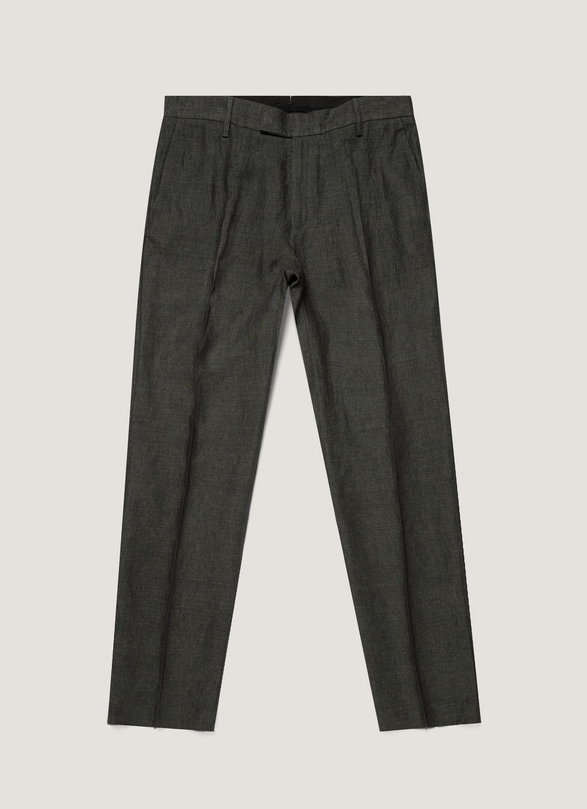 Men's Linen Two-Piece Suit in Forest
