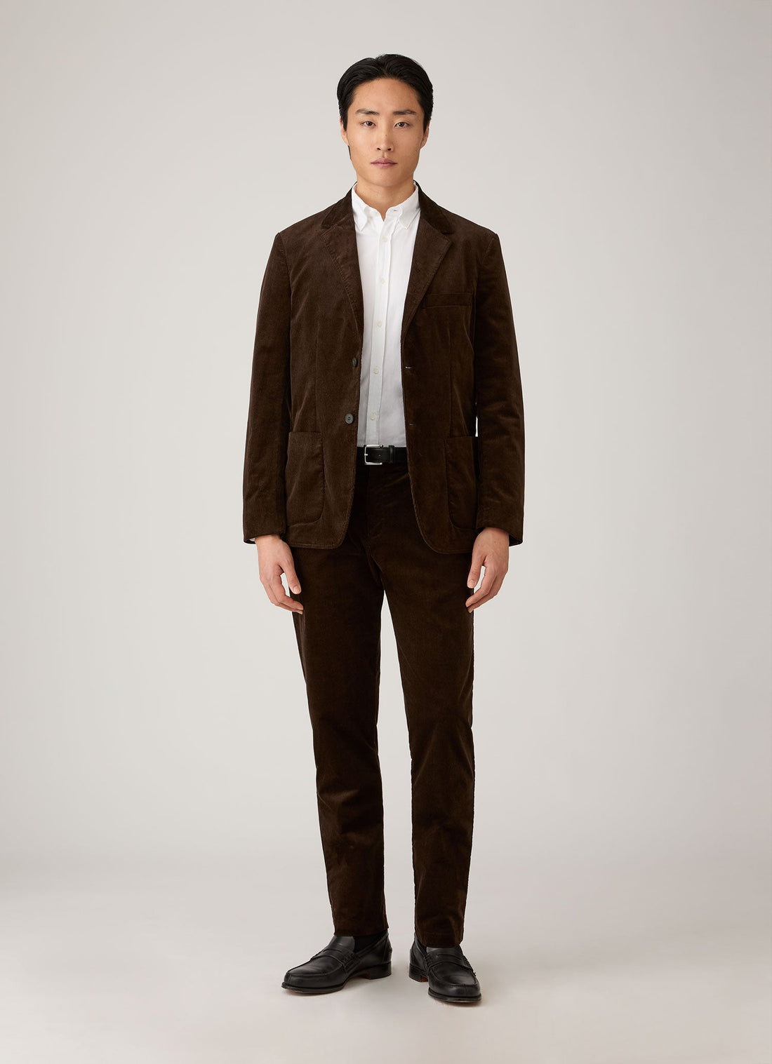 Pantalon en velours côtelé