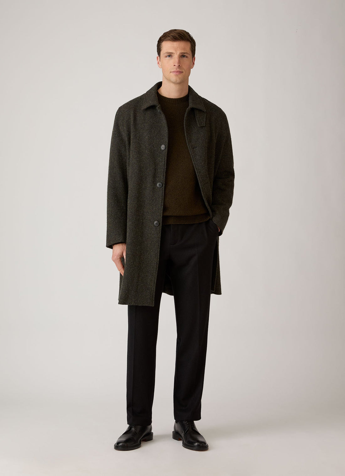 Boiled Wool Trouser