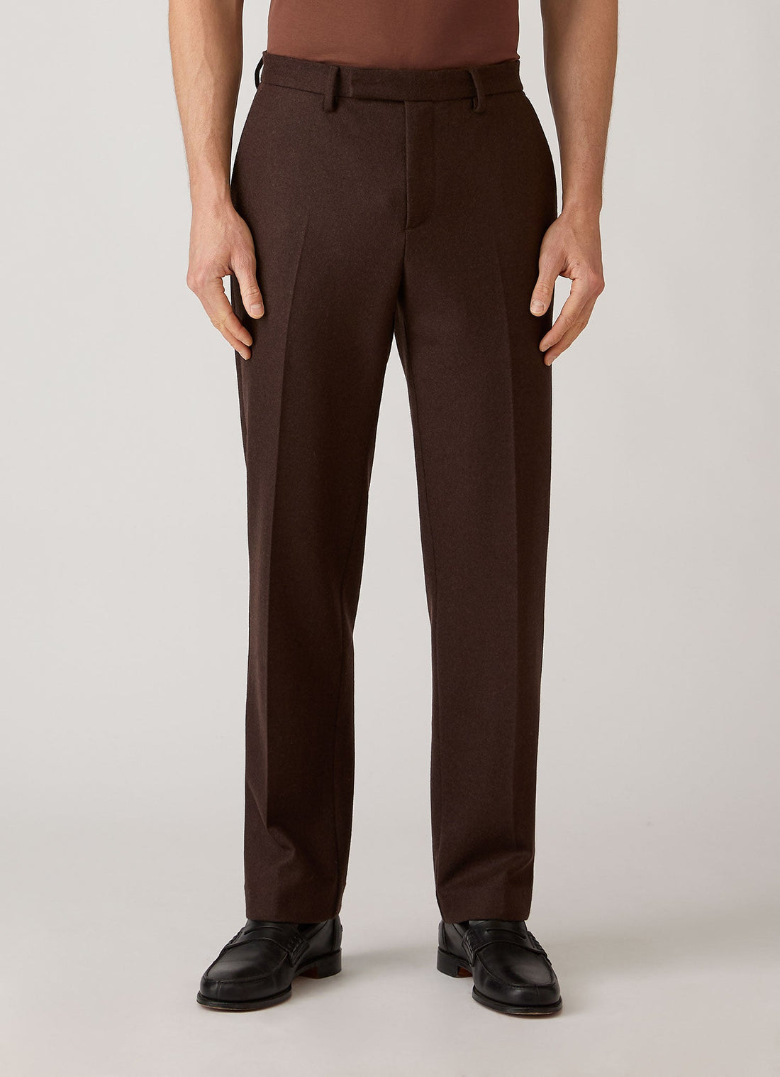 Boiled Wool Trouser