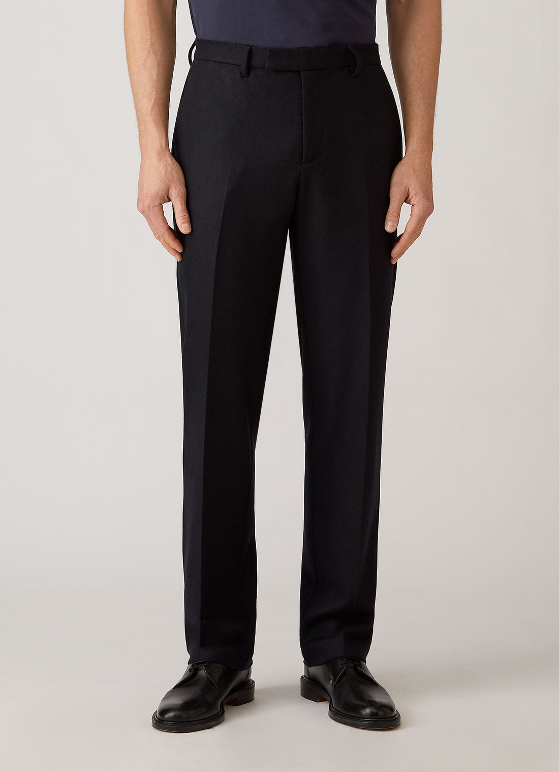 Boiled Wool Trouser