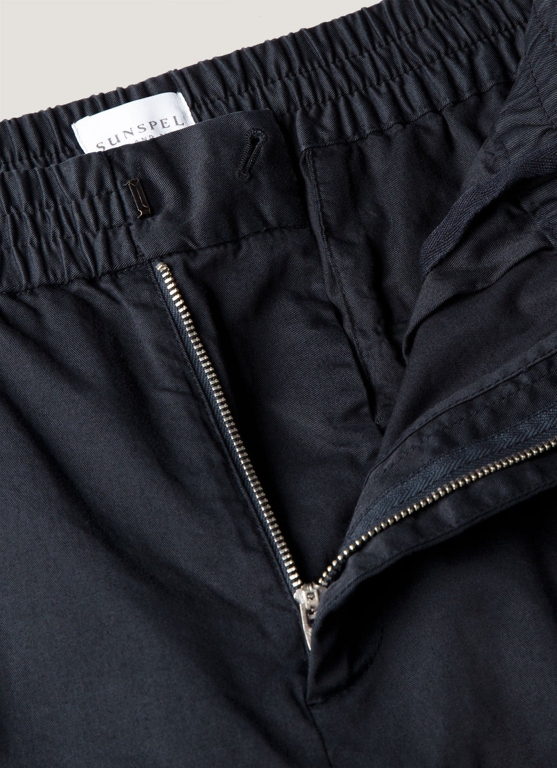 Cotton Drawstring Trousers