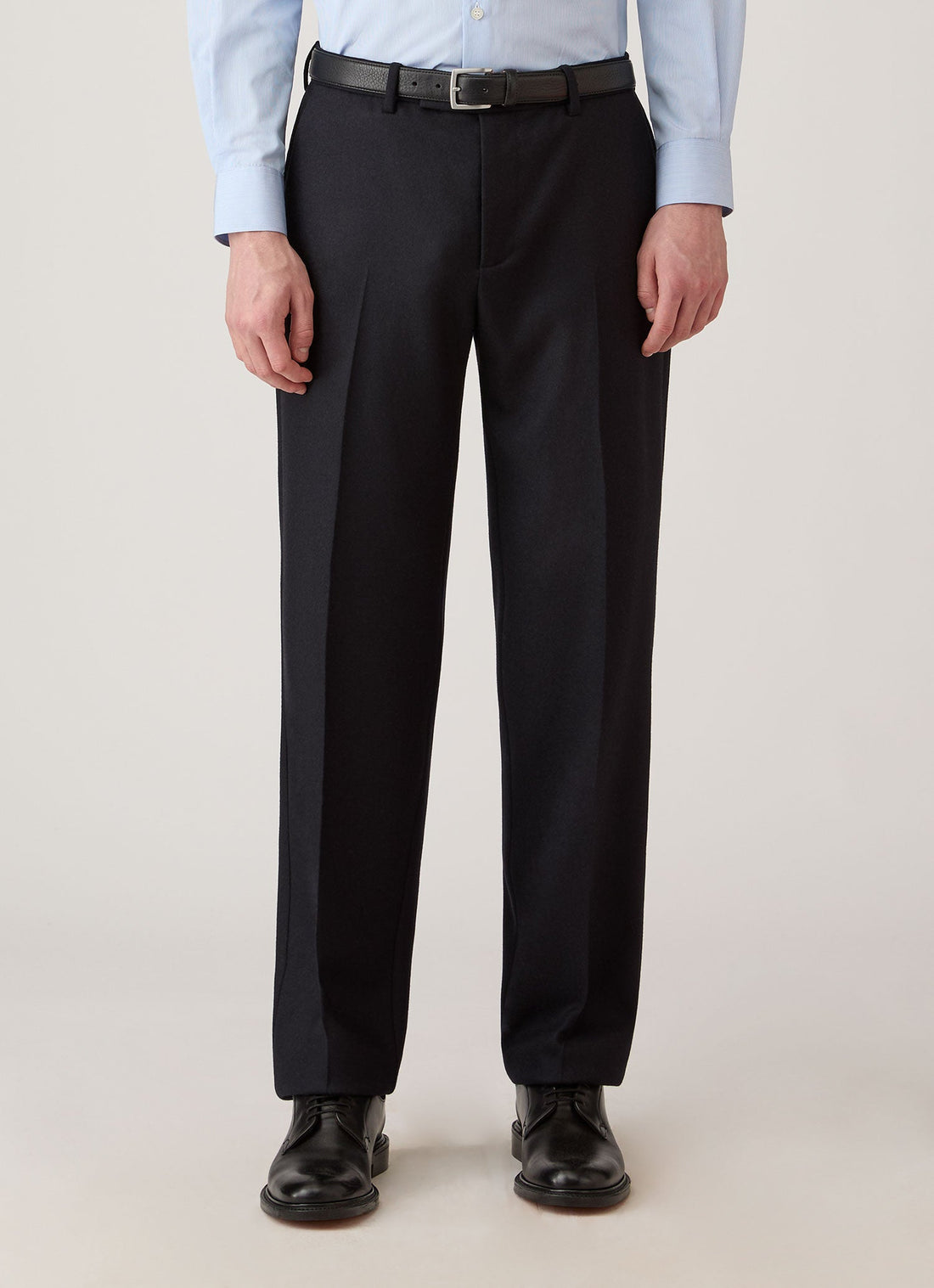 Pantalon en flanelle laine et cachemire