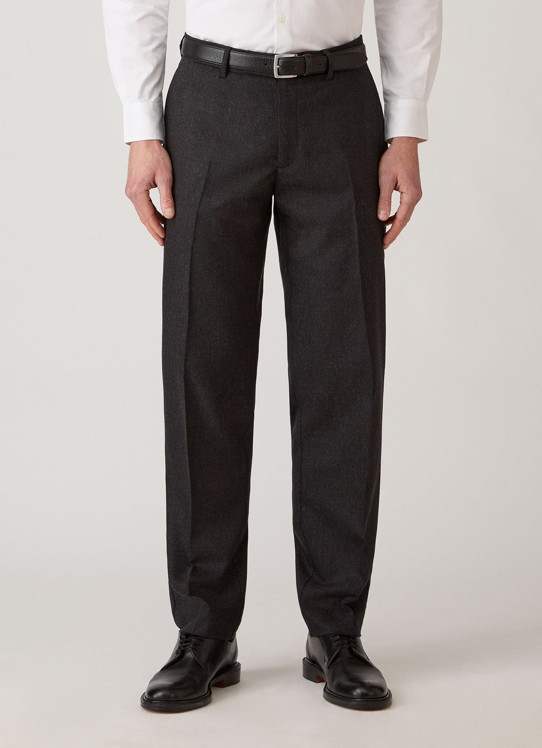 Pantalon en flanelle laine et cachemire
