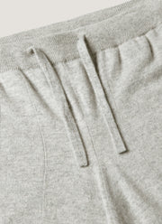 Men's Cashmere Lounge Pant in Grey Melange