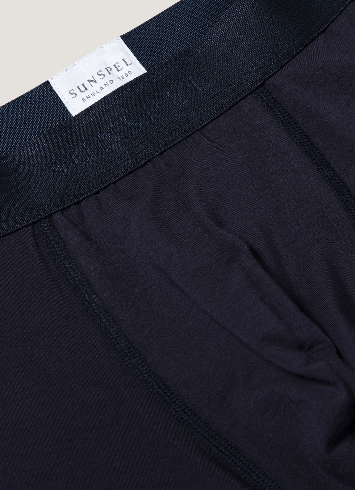 Men's Stetch Cotton Boxer Briefs in Navy