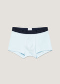 Men's Stretch Cotton Trunks in Light Blue