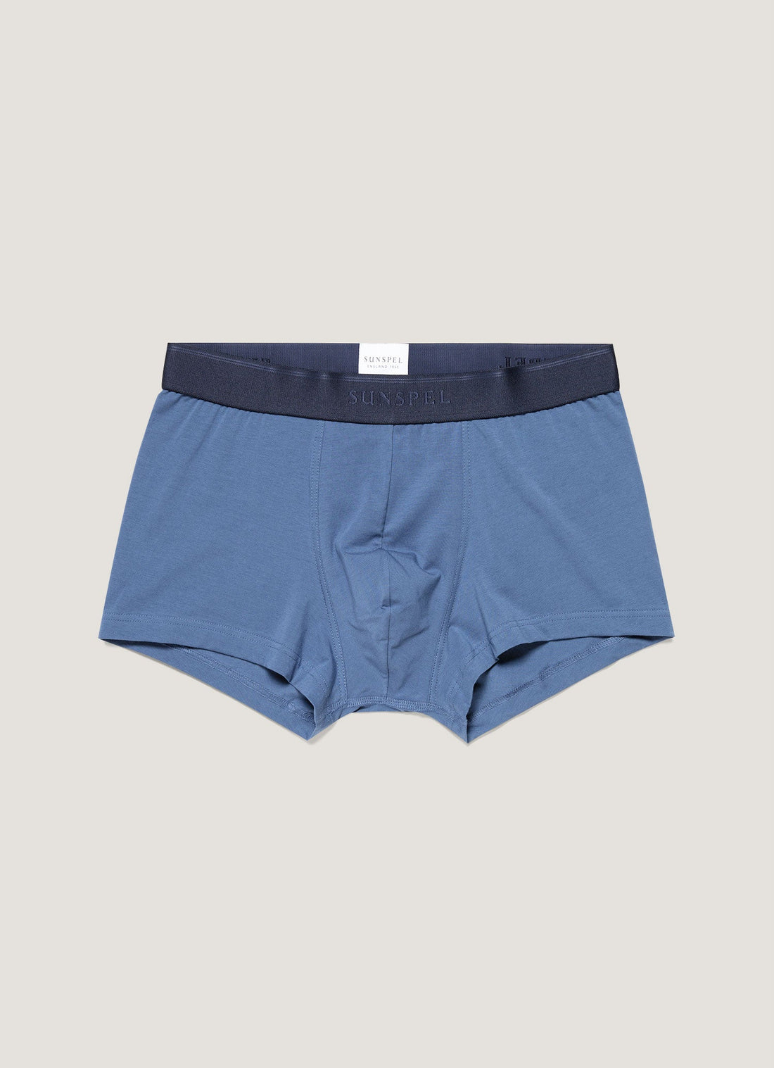 Men's Stetch Cotton Trunks in Atlantic Blue