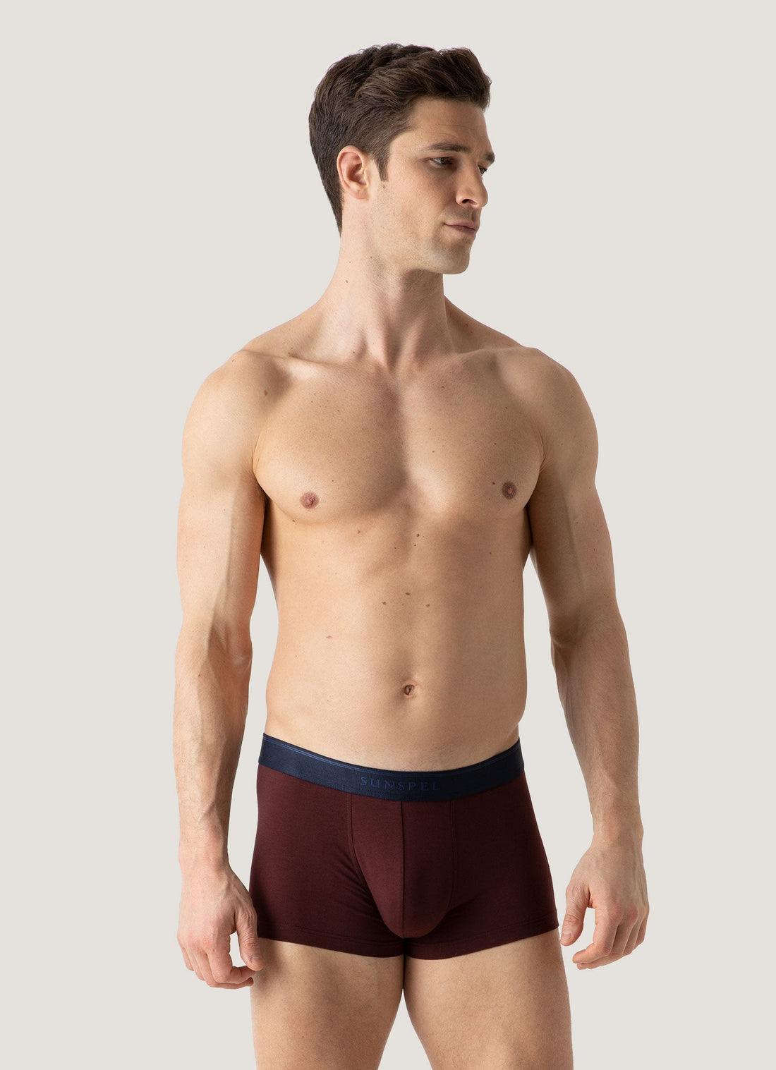 Boxer en coton stretch
