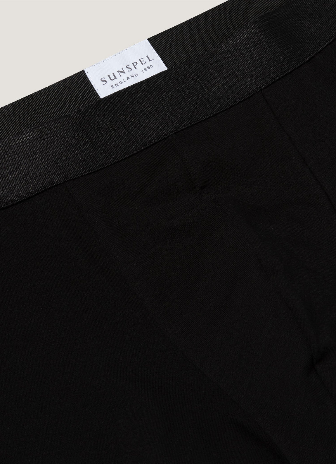 Men's Stretch Cotton Trunks 3-Pack in Black